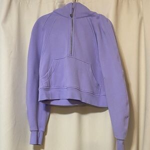 Lululemon Scuba Half-Zip Hoodie - Lavender